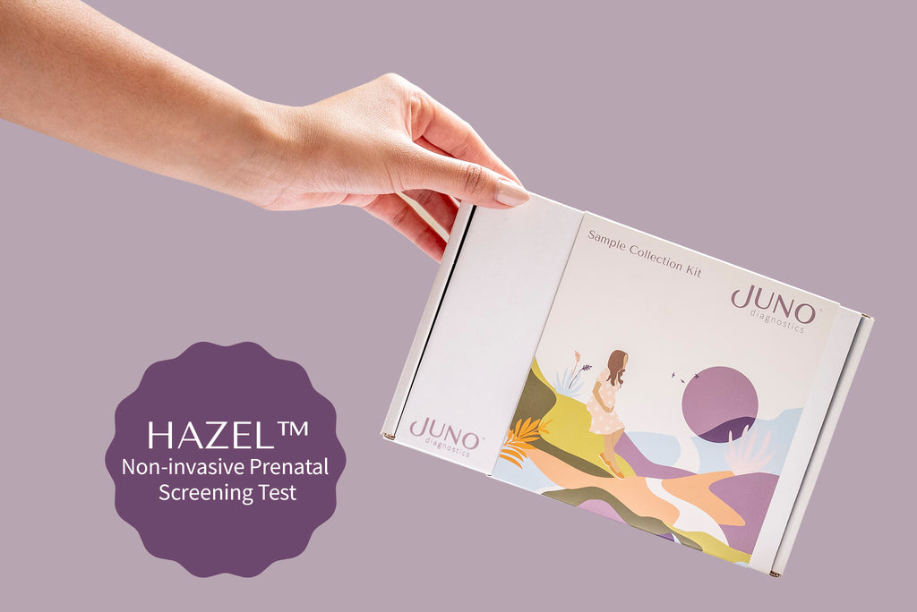 JunoDx announces the launch of the Hazel test, a groundbreaking at-home noninvasive prenatal screen