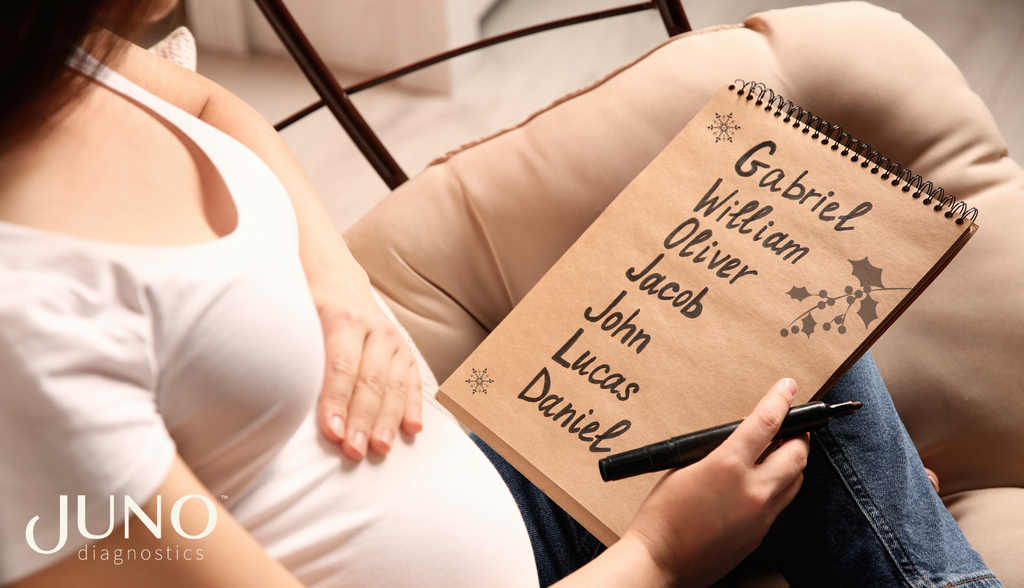 If you’re thinking of gifting your little one a special name to mark their winter arrival, keep reading for our favorite holiday-inspired baby names.