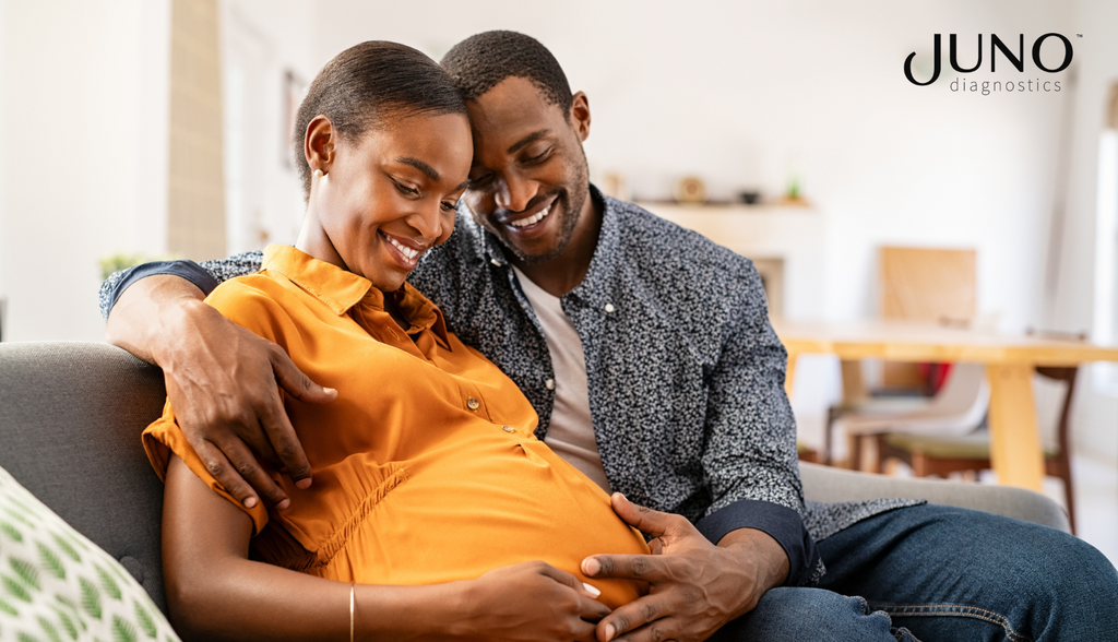 Parents-to-be learn the sex of their baby after taking an at-home early gender test.